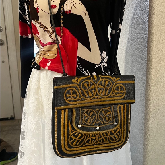 Vtg Moroccan 60s Purse